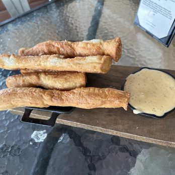 Tipsy Moose - Fried Breadsticks with beer cheese - Barbeque Near Me - Albany, New York
