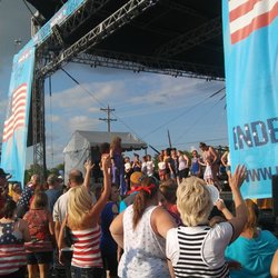 Flower Mound Independence Festival - La Freak (Disco Cover Band) - Pat Green on the way.