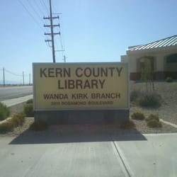 Rosamond branch Kern County Library
