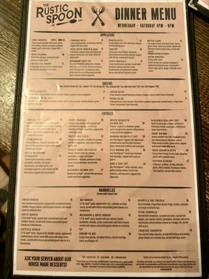 Menu photo 1 The Rustic Spoon Virginia Beach, VA