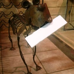 La Sandia Tucson Pottery - Silly dogs - always chewin' on something!