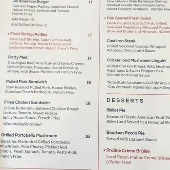 The American Sector - Lunch menu - Cajun/Creole Near Me - New Orleans, Louisiana The American Sector - Lunch menu - Cajun/Creole Near Me - New Orleans, Louisiana
