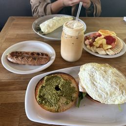 Protein bagel