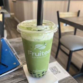 Fruitea Refreshers - Banana matcha - Bubble Tea Near Me - San Jose, California Fruitea Refreshers - Banana matcha - Bubble Tea Near Me - San Jose, California
