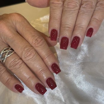 Lux Nails Lounge - Wine berry for the win! - Nail Salons Near Me - Roseville, California