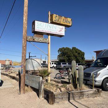 Ski Inn - Road the bike into town for some food! - American Near Me - Niland, California