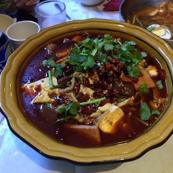 Lao - Very spicy soup with chilly oil and animal intestines, kidney etc - Korean Near Me - Dublin, D