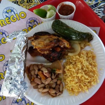 Pollo Regio - My first meal here. - Mexican Near Me - Dallas, Texas