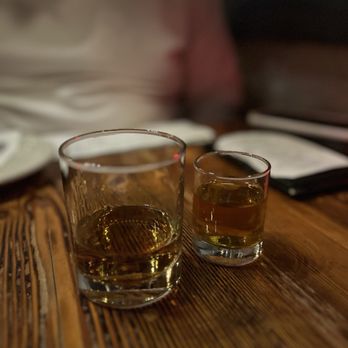 Radiator Whiskey - Pickle back! (1 shot bourbon + 1 shot pickle juice!) - New American Near Me - Seattle, Washington Radiator Whiskey - Pickle back! (1 shot bourbon + 1 shot pickle juice!) - New American Near Me - Seattle, Washington
