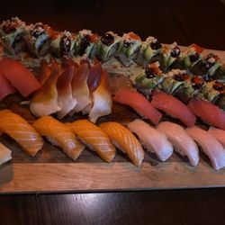 Peony Asian Bistro - Variety of sushi,Sashimi ,Dragon roll
