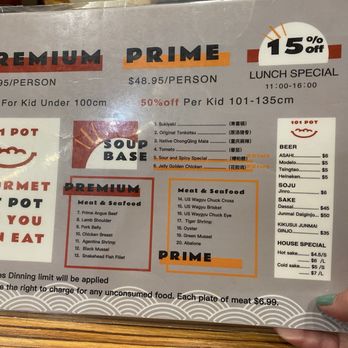 101 Pot All You Can Eat - Hot Pot Near Me - Arcadia, California