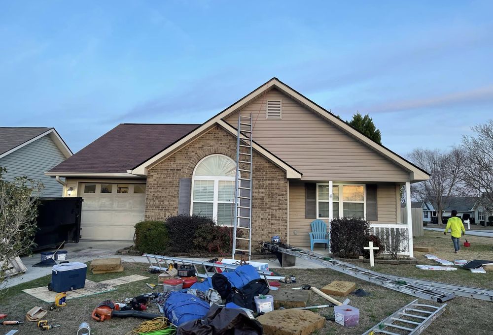 Slide of Cross Fence Construction