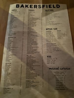 Menu photo 4 Bakersfield Short North Columbus, OH