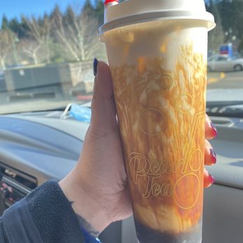 Pearl Tea - Crème brûlée - Bubble Tea Near Me - Gig Harbor, Washington
