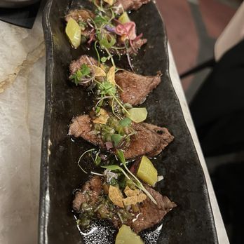 Wabi on Rose - Wagyu Carpaccio - Sushi Bars Near Me - Venice, California Wabi on Rose - Wagyu Carpaccio - Sushi Bars Near Me - Venice, California