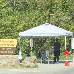 Entrance tent where you pay parking fee. $10. Sept 2024. Entrance tent where you pay parking fee. $10. Sept 2024.