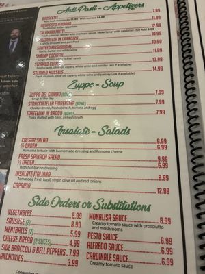 Menu photo 3 Dattilo Ristorante Italiano Hemet, CA Menu photo 3 Dattilo Ristorante Italiano Hemet, CA
