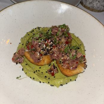 Coppa Osteria - Tuna Tartare Broken Arancini - Italian Near Me - Houston, Texas Coppa Osteria - Tuna Tartare Broken Arancini - Italian Near Me - Houston, Texas