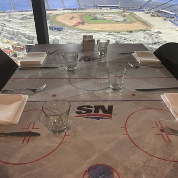 Sportsnet Grill - The tables facing Rogers Center (under construction) - Breakfast & Brunch Near Me - Toronto, Ontario Sportsnet Grill - The tables facing Rogers Center (under construction) - Breakfast & Brunch Near Me - Toronto, Ontario