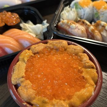 Hou Fish Market - Mini Uni & Ikura Don $23.95 - Sushi Bars Near Me - Waipahu, Hawaii Hou Fish Market - Mini Uni & Ikura Don $23.95 - Sushi Bars Near Me - Waipahu, Hawaii