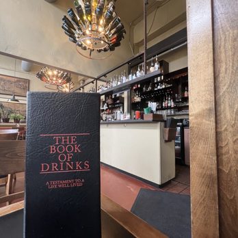 Cup Cafe - The Book of Drinks Menu - New American Near Me - Tucson, Arizona