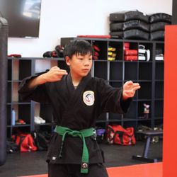 Level Up Martial Arts - Good focus.
