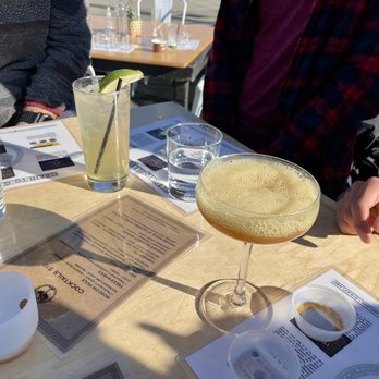 Treecraft Distillery - Moscow mule and Ginger whiskey smash cocktails. Both were delicious - Tasting Classes Near Me - San Francisco, California Treecraft Distillery - Moscow mule and Ginger whiskey smash cocktails. Both were delicious - Tasting Classes Near Me - San Francisco, California
