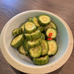 Picked cucumber- so tasty! Vinegar-sweet on point Picked cucumber- so tasty! Vinegar-sweet on point