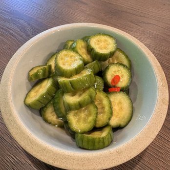 Major Dumplings - Picked cucumber- so tasty! Vinegar-sweet on point - Asian Fusion Near Me - Diamond Bar, California Major Dumplings - Picked cucumber- so tasty! Vinegar-sweet on point - Asian Fusion Near Me - Diamond Bar, California