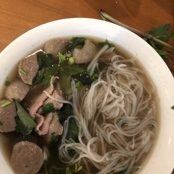 Pho T-Q Restaurant - Beef ball flank steak noodle soup. - Vietnamese Near Me - Kent, Washington