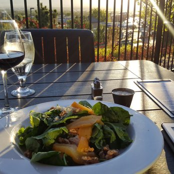 Cliff Dining Pub - Malbec and a pear salad on the loveliest patio in Draper. - Sushi Bars Near Me - Draper, Utah Cliff Dining Pub - Malbec and a pear salad on the loveliest patio in Draper. - Sushi Bars Near Me - Draper, Utah