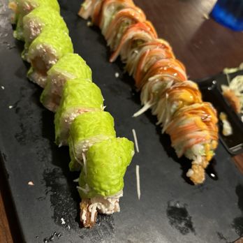 Ohayo Sushi - Zack Roll and Shaggy Dog Roll - Sushi Bars Near Me - Webster, Texas