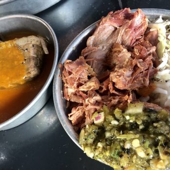 Work & Class - Brisket on the left was okay, pork on the right was great! - New American Near Me - Denver, Colorado Work & Class - Brisket on the left was okay, pork on the right was great! - New American Near Me - Denver, Colorado