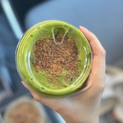 Frenzy Coffee - iced matcha pandan