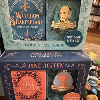 Bright Side Bookshop - Bookmarks of classic writers - Bookstores Near Me - Flagstaff, Arizona