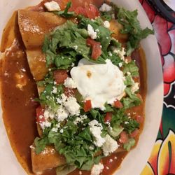 Delicioso Mexican Restaurant - 5 chicken enchiladas