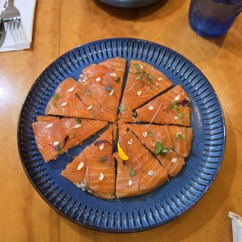 Jarbecue - Smoked Salmon Pizza - Korean Near Me - Santa Ana, California