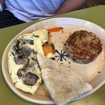 Snooze, an A.M. Eatery - Chorizo omelet - Breakfast & Brunch Near Me - Orange, California