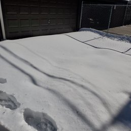 Before/Garage area