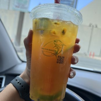 Hou Fish Market - Passion fruit tea - Poke Near Me - Honolulu, Hawaii Hou Fish Market - Passion fruit tea - Poke Near Me - Honolulu, Hawaii