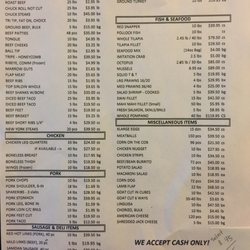Weber Quality Meats - Latest and the greatest price list!!!!