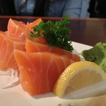 Sen Dai Sushi - Sadly way too fishy salmon sashimi pieces - Japanese Near Me - Milpitas, California Sen Dai Sushi - Sadly way too fishy salmon sashimi pieces - Japanese Near Me - Milpitas, California