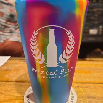 Brix & Hops - Plus they got cool new cups!!! - Wine Bars Near Me - Lodi, California