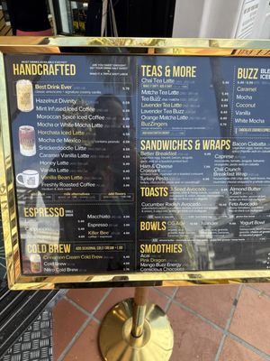 Menu photo 2 Better Buzz Coffee San Diego, CA Menu photo 2 Better Buzz Coffee San Diego, CA