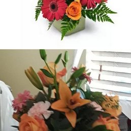 What she received vs. what they show on the website :/ What she received vs. what they show on the website :/
