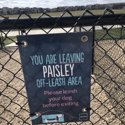 Paisley Off Leash Dog Park