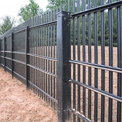 Gonzales Iron Works - High Security Fence Needed for an industrial warehouse or other building? Call Gonzales Iron Works. 512-835-1304