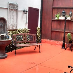 Cruz-Sojka Funeral Home - Private Enclosed Patio for those who want to go out for air or a smoke