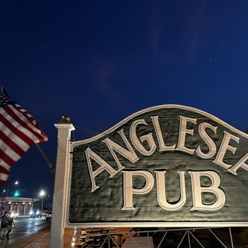 Anglesea Pub - a view of the street at night - Irish Near Me - North Wildwood, New Jersey