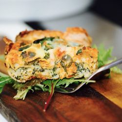 Orchid Vegetarian Cafe - Spinach & Ricotta Lasagna